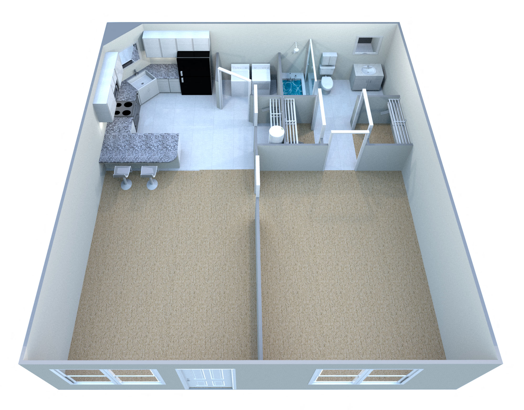 Suite A Floorplan